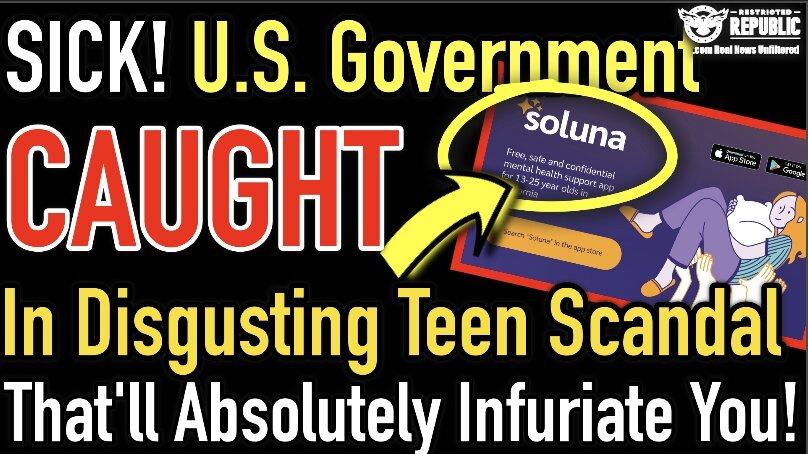 WARNING SENSITIVE! U.S. Gov Caught in Disgusting Teen Scandal That Will Absolutely Infuriate You! 